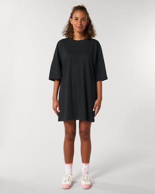 Oversized Shirt-Kleid – unbedruckt