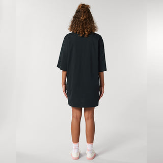 Oversized Shirt-Kleid – unbedruckt